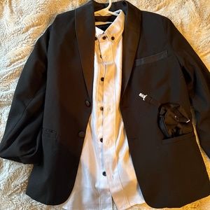 Andy & Evan boys 3 piece suit with bow tie